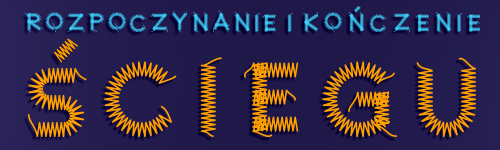 Rozpoczynanie i kończenie ściegu